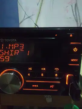 Tape Audio Mobil Toyota JVC Kenwood DPX-5000BTIT Double Din