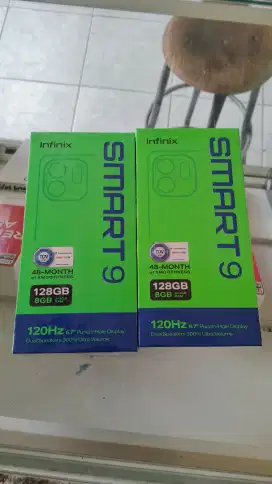 (BERMINAT BISA WA) Infinix Smart 9 4/128 baru garansi resmi 1 tahun
