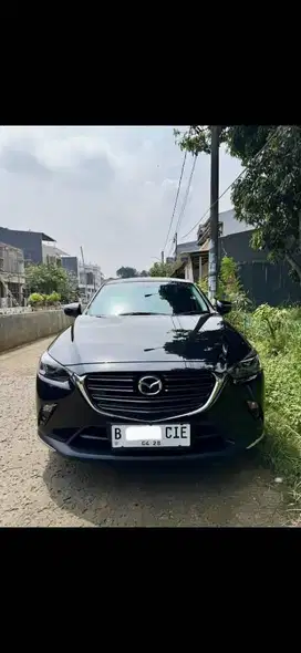 Mazda cx3 sport 1.5 at 2023 hitam km 34 rb antik