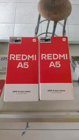 (BERMINAT BISA WA) Redmi A5 4/128 baru garansi resmi 15 bulan