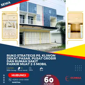 Ruko Strategis Pasar Kliwon Dekat Pasar, Pusat Grosir dan Rumah Sakit