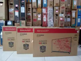 Reandy stock Tv LED Sharp 32in digital kondisi bekas seperti baru