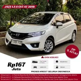 Honda New Jazz S 1.5 AT Putih 2018