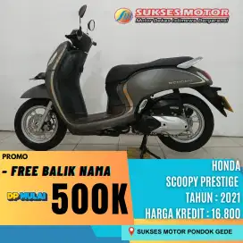 FREE BALIK NAMA, DP 0 RUPIAH DAN CASH BACK 500 RIBU SCOOPY SERIES 2024