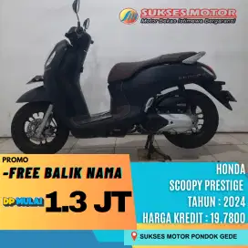 FREE BALIK NAMA, DP 0 RUPIAH DAN CASH BACK 500 RIBU SCOOPY SERIES 2024