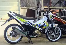 satria fu 150cc 2013 putih