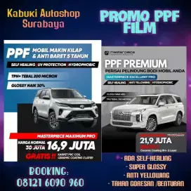 Pasang PPF (paint protection film) tahan gores & benturan