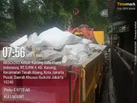 Jasa buang puing sampah