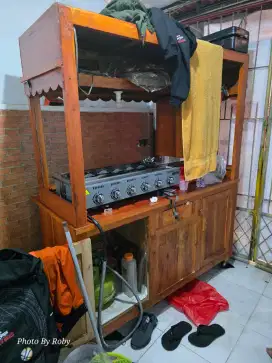 Di Jual Gerobak Bekas Sate Ayam