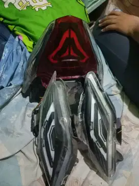 Dijual stoplamp lazy beserta running depan belakang