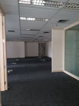 Sewa kantor di Jakarta Artagraha 326 Sqm  partisi 180k Nego