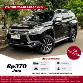 Mitsubishi Pajero Dakar AT diesel 2019 Hitam