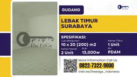 Jual Gudang Kenjeran Surabaya 20 Menit dari Tanjung Perak - The EdGe