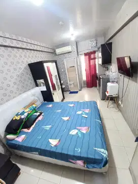 Sewa studio room full furnished Grand emerald bulanan tahunan lt 2