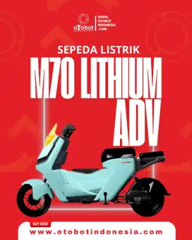 SEPEDA LISTRIK PACIFIC EXOTIC M70 LITHIUM ADV
