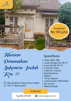 Hunian Perumahan Sukomoro Indah Km 17