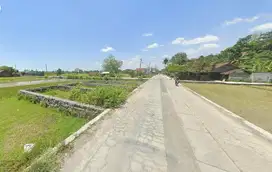 Tanah Dijual Dekat Jalan Wonosari, View Sawah & Bukit