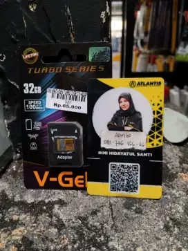 MMC VGEN TURBO 32GB C10+ADAPTER | ATLANTIS DAHSYAT