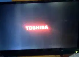 Tv Analog Thosiba 32 inch Normal keren + STB+antene