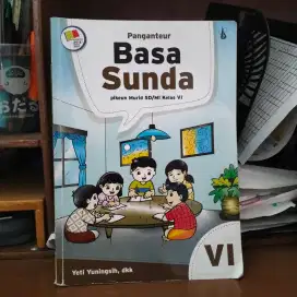 Buku Panganteur Basa Sunda SD kls VI - Kanisius - preloved