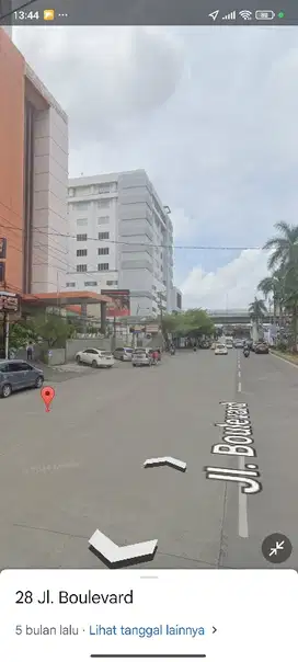 ruko 3 lt 2 petak jl Boulevard panakkukang