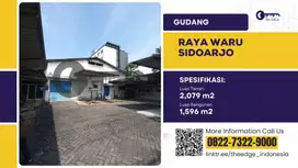 Jual Gudang  2000 Meter Raya Waru Sidoarjo dekat Surabaya - The EdGe