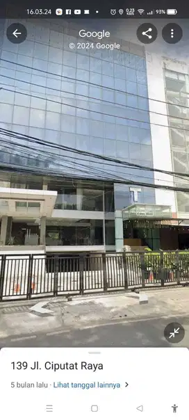 Luas Tanah 1300 m2, Hotel di Kebayoran Lama, Jakarta Selatan