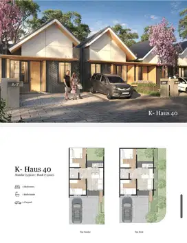 RUMAH BARU MODERN ALA KOREA TIPE 40 DI BOGOR, JAWA BARAT