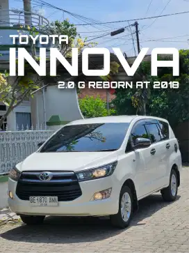 Toyota inova reborn 2018 G 2.0 metik bensin jual cepet dp ceper yukk