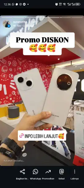 Hp 1jt'an bisa kredit