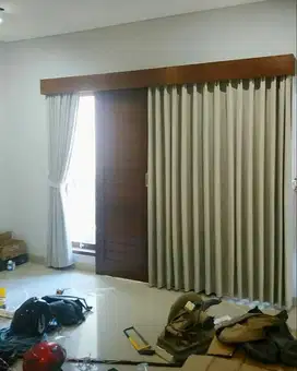 Toko Tirai Gorden Jendela Gordyn Mewah Hordeng Terbaru Murah