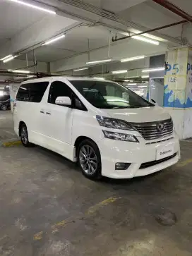 Harga Cash - Toyota Vellfire Z AT 2011 CBU Murah DP Ringan Istimewa