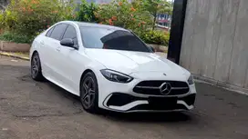 [ LOW KM 9RB ] Mercedes Benz Mercy C 300 C300 AMG AT Putih 2022/2023