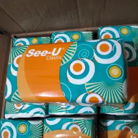 tisu seeu 250sheet classic 1karton isi 40