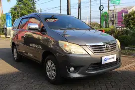 TDP Rendah Toyota Kijang Innova 2.0 V Luxury-AT 2012 Silver C4JDA