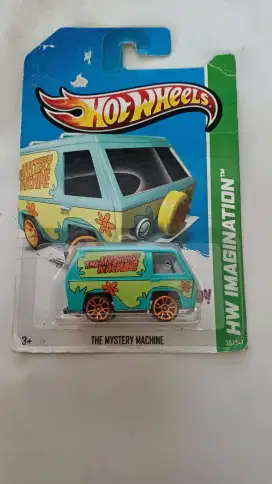 Hotwheels the nystery machine (kondisi sesuao foto)