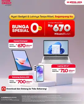 Mau punya gadget baru tanpa ribet?