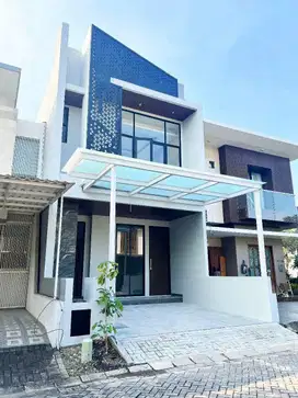 Rumah Baru Modern Minimalis Dian Istana Surabaya Barat