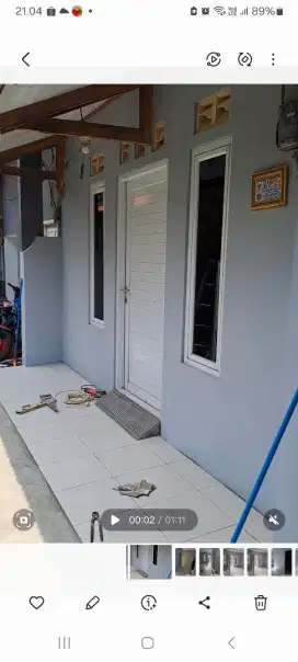 Rumah di kontrakan/disewakan