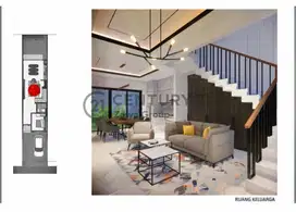 Dijual Rumah Cantik Meruya Utara 2 Lantai Ada 2 Unit Lokasi Jakbar