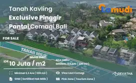 Dijual Tanah Kavling Pinggir Pantai Cemagi Bali – Zona Pariwisata, SHM