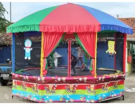 Trampolin usaha mainan anak