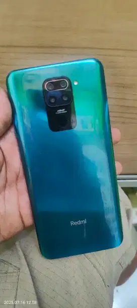 Redmi note 9 4/64 hp aja no minus no cacad like new halal belum servic