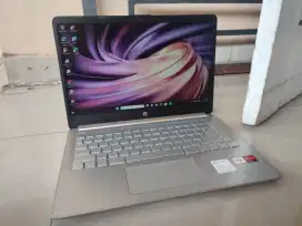 Hp multimedia athlon gold ram 8gb ssd 512gb vga radeon 5gb backlit ok
