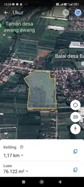 Dijual tanah lokasi 0 jl propinsi Jombang