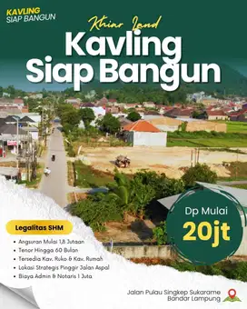 Kavling Kredit Syariah Sukarame