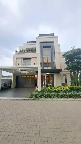 Rumah 3 lantai baru Premium Cluster unit terbatas Tresor BSD City