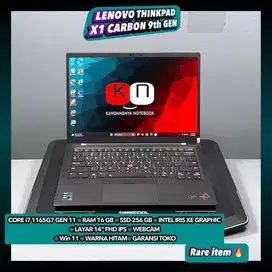 Lenovo Thinkpad X1 Carbon 9th Core i7 Gen11 Ram16GB Ssd512GB 14inch
