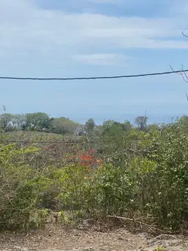 Tanah murah pinggir Jalan view laut