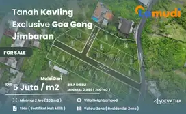 TANAH KAVLING EKSKLUSIF BALI Dijual Tanah Di Goa Gong Jimbaran Bali